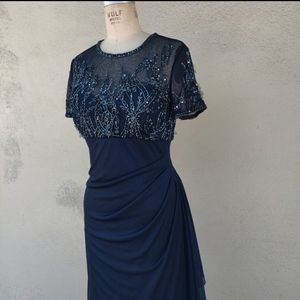 Xscape petite formal dress